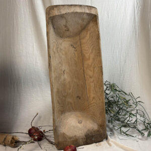 vasca antica in legno contenitiva