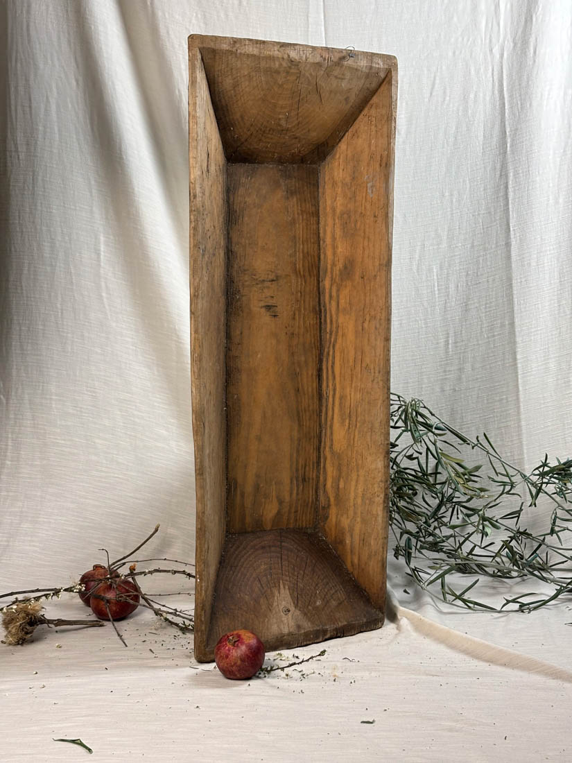 Vasca antica in legno