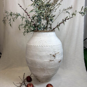 Grande vaso Bianco Antico da giardino da casa